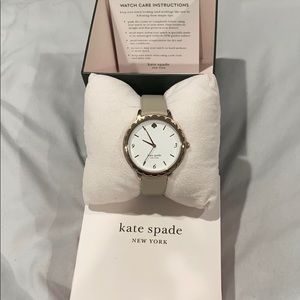 Kate Spade Scallop Grey Leather Women’s watch